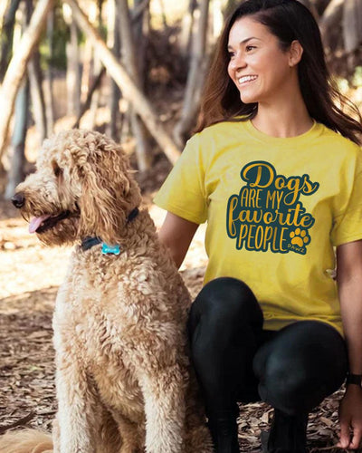 Dogs Are My Favorite People Tee - Pawz