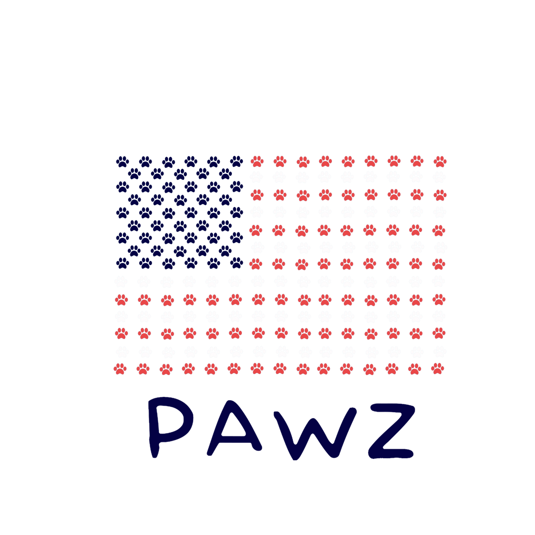 Flag Pawz (Adult Short Sleeve T-Shirt)